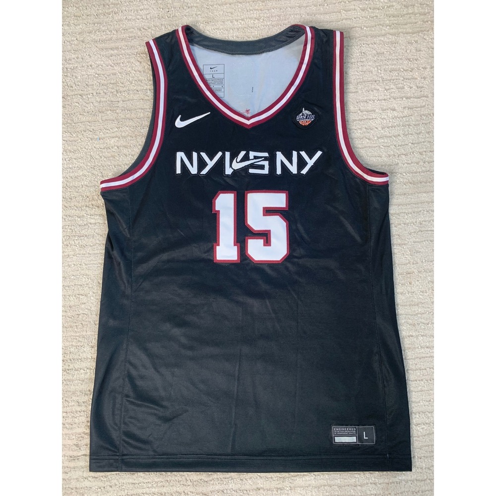 Nike Team Issued Jersey  NY vs NY Gersh Park Basketball Mens Large #15